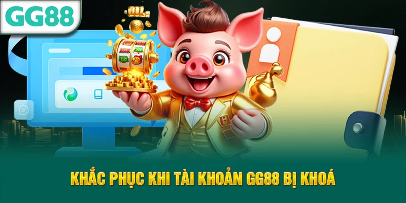 Khắc phục khi tài khoản GG88 bị khoá