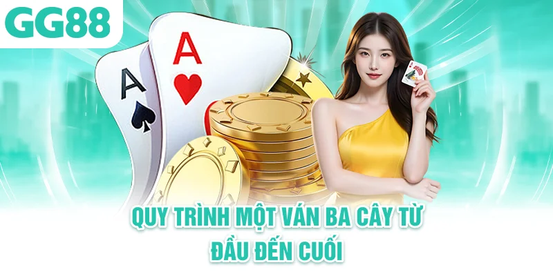 Quy Trình Một Ván Ba Cây Từ Đầu Đến Cuối